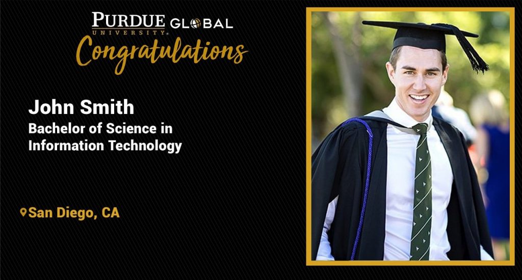 Personalized graduate slide by GradPak